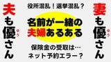 ネット予約できない?生命保険の受取は?選挙で混乱? 結婚して同姓同名になった夫婦に【あるある】聞いてみたら、意外と…。 |TBS NEWS DIG