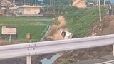 【速報】熊本市東区で水難事故「用水路に車が転落」　運転手は自力で脱出　けがなし|TBS NEWS DIG