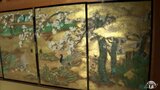 イギリス「大英博物館」所蔵の襖絵「秋冬花鳥図」と対になる可能性が極めて高いことが明らかに 青森県中泊町の旧家「宮越家」離れの襖絵|TBS NEWS DIG