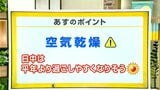 高知の天気　７日　空気の乾燥続く　寒暖差にも注意　山岸拓気象予報士が解説|TBS NEWS DIG