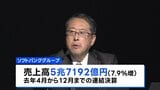 ソフトバンクG 去年4月－12月の連結決算が3兆1726億円の最終黒字に　前年同期比5倍|TBS NEWS DIG