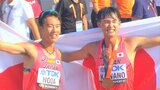 男子35km競歩 川野将虎が銅メダル!今大会日本勢メダル第1号、野田が6位入賞【世界陸上ブダペスト】|TBS NEWS DIG