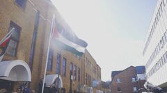 英政府による国家承認正式発表を受けパレスチナ代表部が大使館に格上げへ　国旗なるか？パレスチナの旗を掲揚| TBS CROSS DIG with Bloomberg