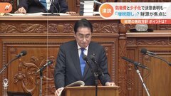 岸田総理“防衛費”“少子化”で決意表明も…立憲・泉代表「増税隠し演説でしたね」施政方針演説| TBS CROSS DIG with Bloomberg