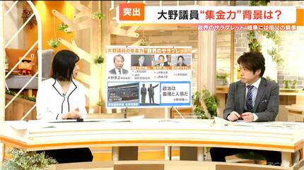 背景に“華麗なる大野一族” キックバック5000万円超不記載か 自民党大野