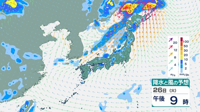 【大雨情報】新潟県は大気の状態が不安定になり警報級の大雨となる可能性　石川県は落雷や急な強い雨に注意　降ひょうのおそれも【雨風シミュレーション】|TBS NEWS DIG