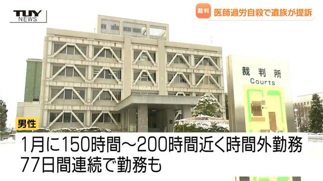 1月に150時間～200時間近く時間外勤務　千葉県松戸市の市立病院勤務の男性医師が過労自殺　遺族が市へ1億8900万円の損害賠償求める　|TBS NEWS DIG