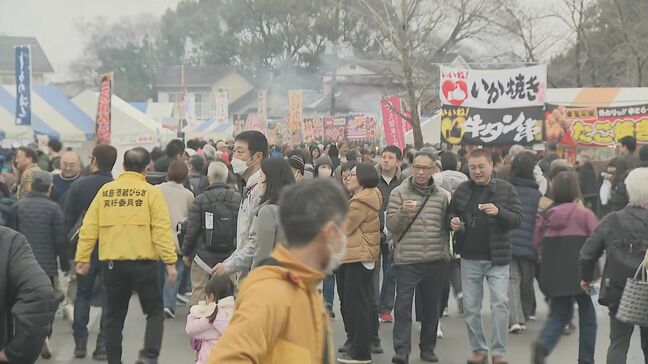 ８つの蔵元が新酒を振る舞う「城島酒蔵びらき」初日は約６万人訪れ賑わう　福岡・久留米市|TBS NEWS DIG