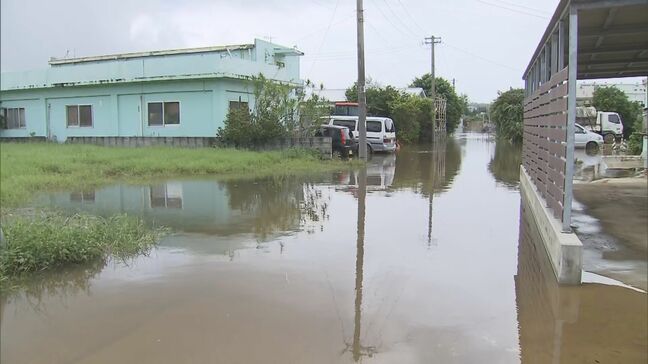 家屋への浸水など34件 大雨被害の南北大東島|TBS NEWS DIG