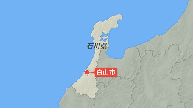 石川・白山市の県道で軽自動車とクマが衝突　けが人なし　鳥越城跡近く|TBS NEWS DIG