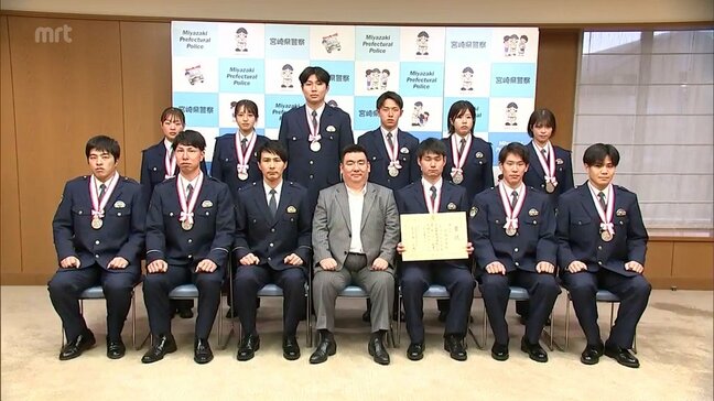「全国逮捕術大会」で宮崎県警が準優勝 出場チームに本部長賞|TBS NEWS DIG