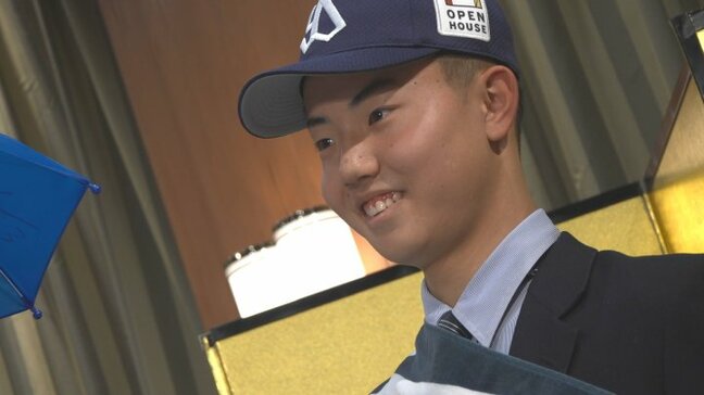 「49番といったら名前があがるように」鈴木蓮吾投手がヤクルトと仮契約　背番号は49、契約金は3000万円　山梨・東海大甲府|TBS NEWS DIG
