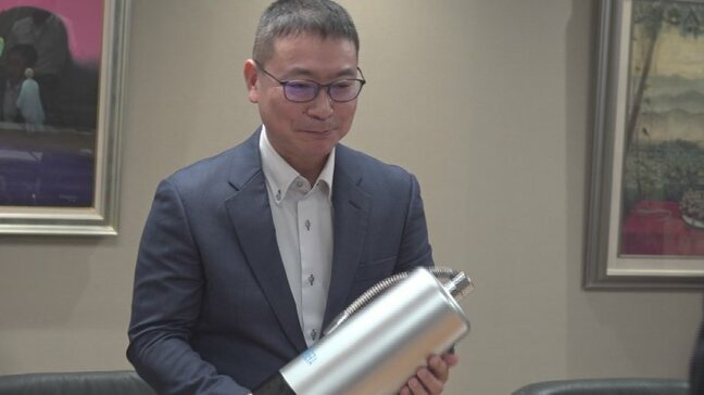 雨水を飲み水へ 企業版ふるさと納税で東京の企業が浄水器62台寄付 災害時に避難所などで活用 山梨|TBS NEWS DIG