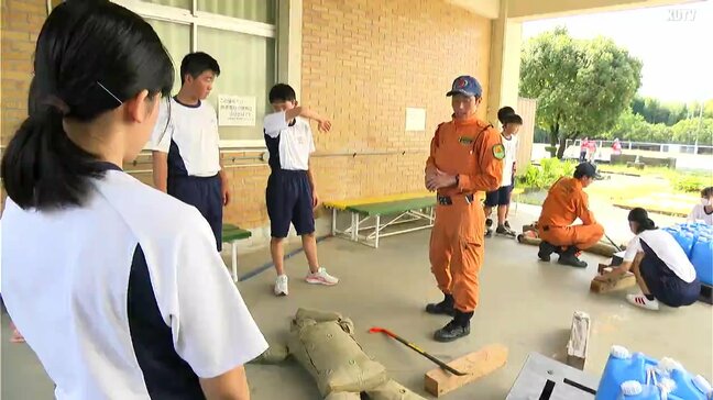 「率先して助け合いをしていきたい」高知市の中学生　地域で役立つため“防災”考える|TBS NEWS DIG