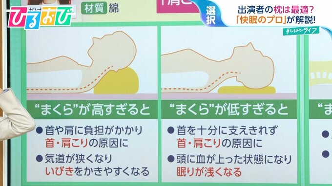 理想の「枕の高さ」はどうやって調べる？正しい枕の選び方【ひるおび】|TBS NEWS DIG