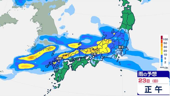 土日は大雨…本州に梅雨前線　関東甲信、東海、近畿、北陸、中国など大雨か　雨シミュレーション22日（土）～24日（月）【大雨情報】　|　鹿児島のニュース｜MBC NEWS｜南日本放送
