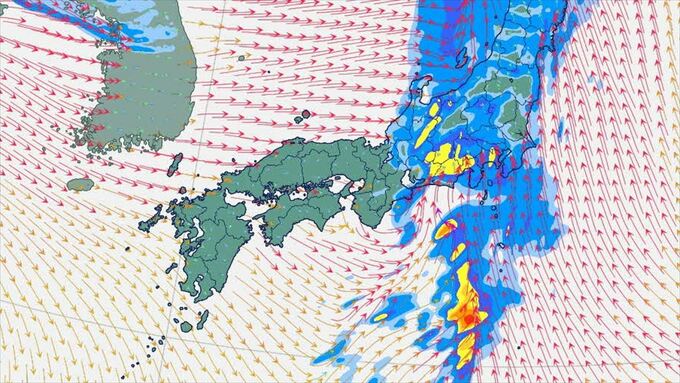 南西諸島や西日本、東日本　竜巻など激しい突風、急な強い雨に注意　関東甲信は26日夜遅くから27日明け方にかけ警報級の大雨の可能性も【雨風シミュレーション　きょう・あすの天気　週間天気】|TBS NEWS DIG