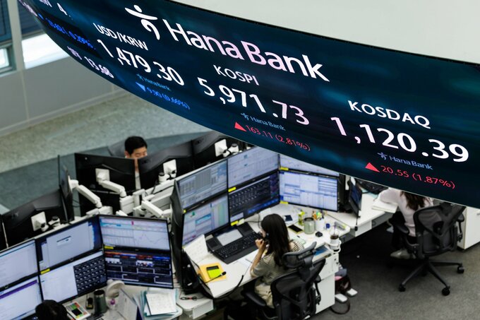 AI投資熱が韓国国債市場の重しに、景気過熱で利回り上昇－政府も警戒