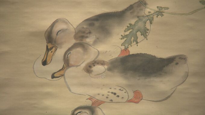 犬や猫などの小動物を描いた作品を紹介　「かわいい日本美術」大分県立美術館で開催　|　大分のニュース｜OBS NEWS｜大分放送