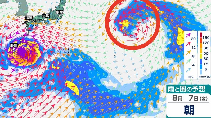 【あやしい渦】沖縄に直撃「台風13号（ドルフィン）」に加え、今夜（5日）には新たな台風のたまご「熱帯低気圧」が発生予想…今後の進路、日本への影響は？気象予報士が雨・風シミュレーションをもとに解説【気象庁5日天気図】|TBS NEWS DIG