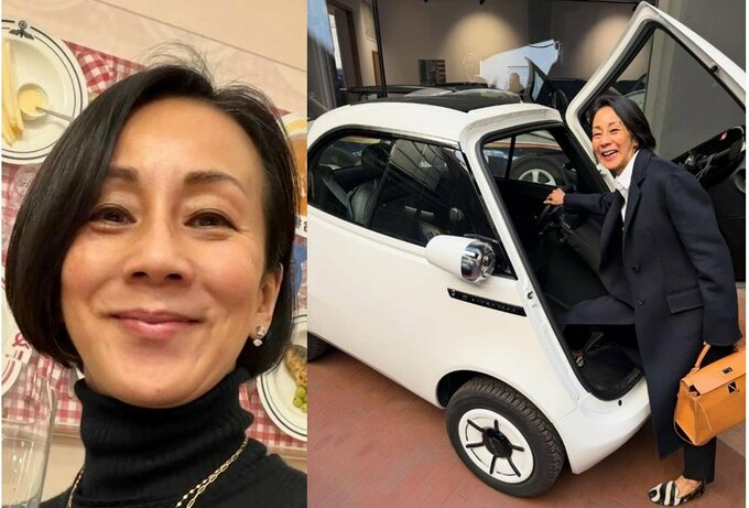 【 中村江里子 】 「超小型EV」に試乗　「BMWのバブルカーと呼ばれていた超小型自動車のレトロな魅力を再現して作られた車」|TBS NEWS DIG