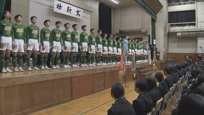 青森山田が２大会ぶり４度目の高校日本一！エース米谷「仲間との出会いが宝物」全国高校サッカー選手権決勝　|　青森のニュース│ATV NEWS│青森テレビ