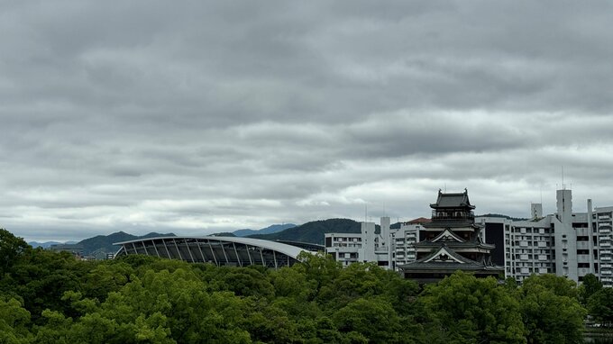 広島は曇天だけど…中国地方の梅雨入り発表 “本日見送り”　近畿・東海・関東甲信は梅雨入り発表　山陰の天気をみると|TBS NEWS DIG