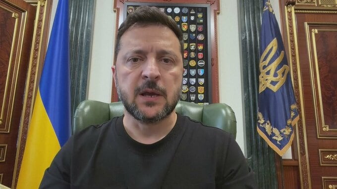 ウクライナ・ゼレンスキー大統領が警告「ロシアに北朝鮮のミサイルや兵士が投入されるほど改良も進む」　日本などに協力強化訴え