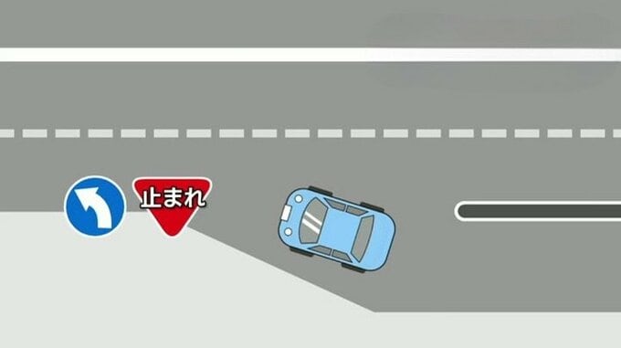 「ここでは右？それとも左？」わかりにくい交差点で車のウインカーはどちらが正解？  指示器のルールを警察に聞いてみると意外とシンプルだった|TBS NEWS DIG