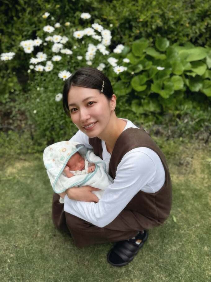 【 グラドル・戸田れい 】　第一子出産を報告　「実家で母に思いっきり甘えながら、のんびりとした時間を息子と過ごしています」|TBS NEWS DIG
