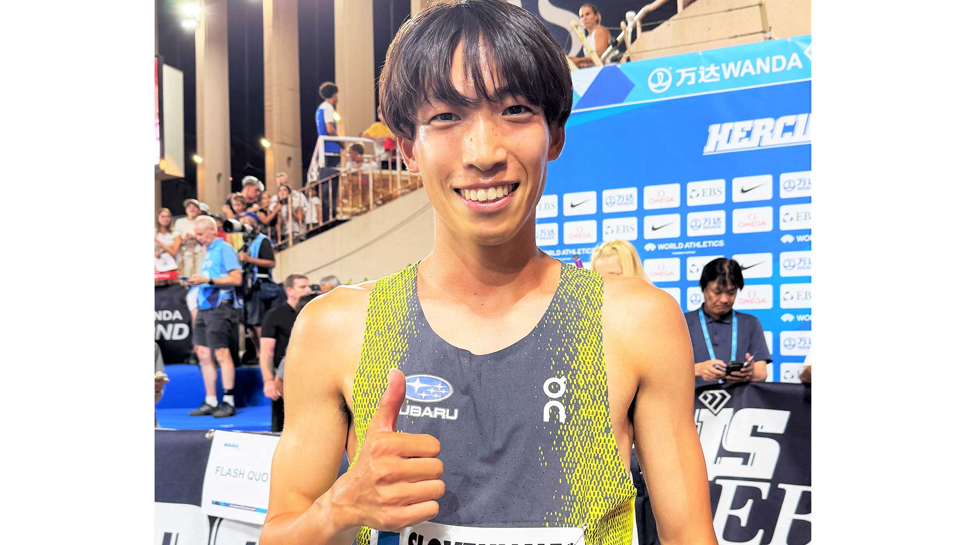男子3000m障害 三浦龍司が8分03秒43の日本新記録 ! 自身の記録を6秒 男子3000m障害 三浦龍司が8分03秒43の日本新記録 ! 自身の記録を6秒