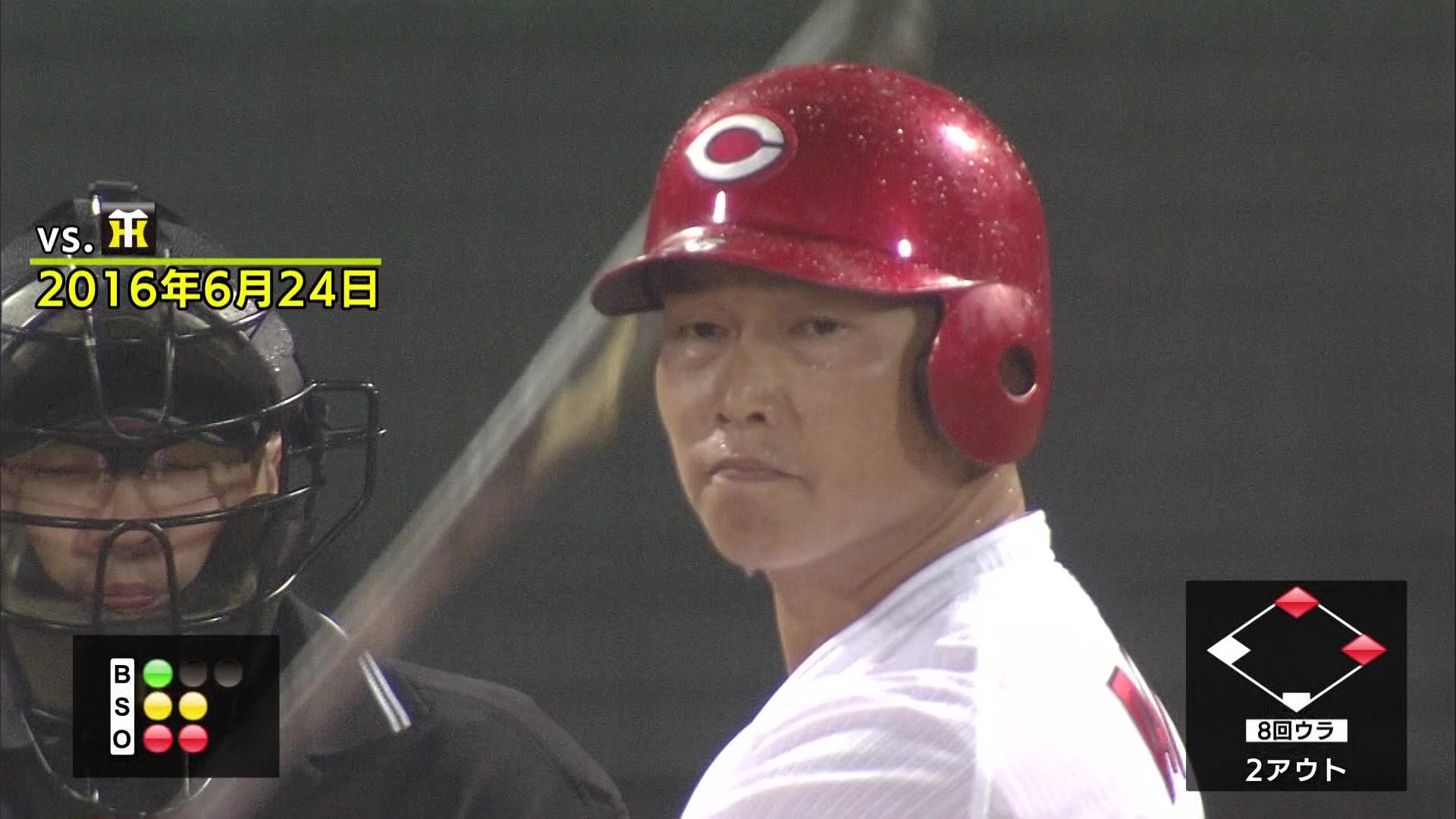 スコアブックが語る 広島カープ ヒストリー 過去の6月24日 雨
