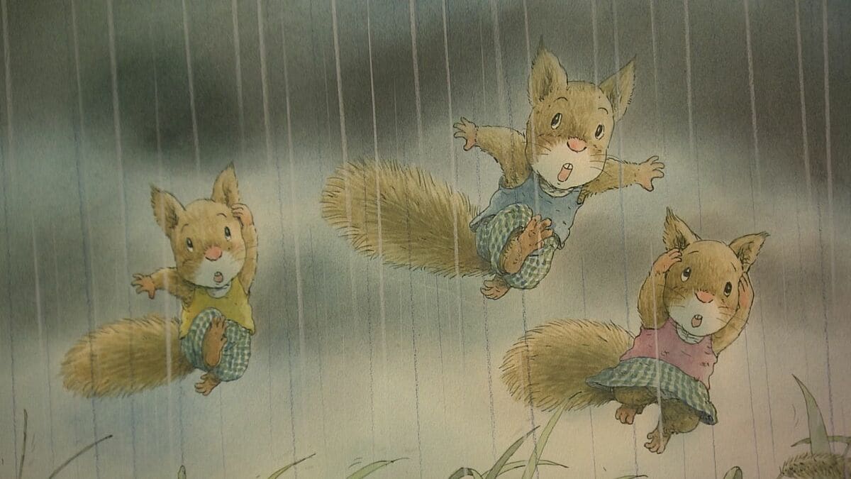 14ひきのシリーズ」絵本作家・いわむらかずおさんの原画125点 竹喬