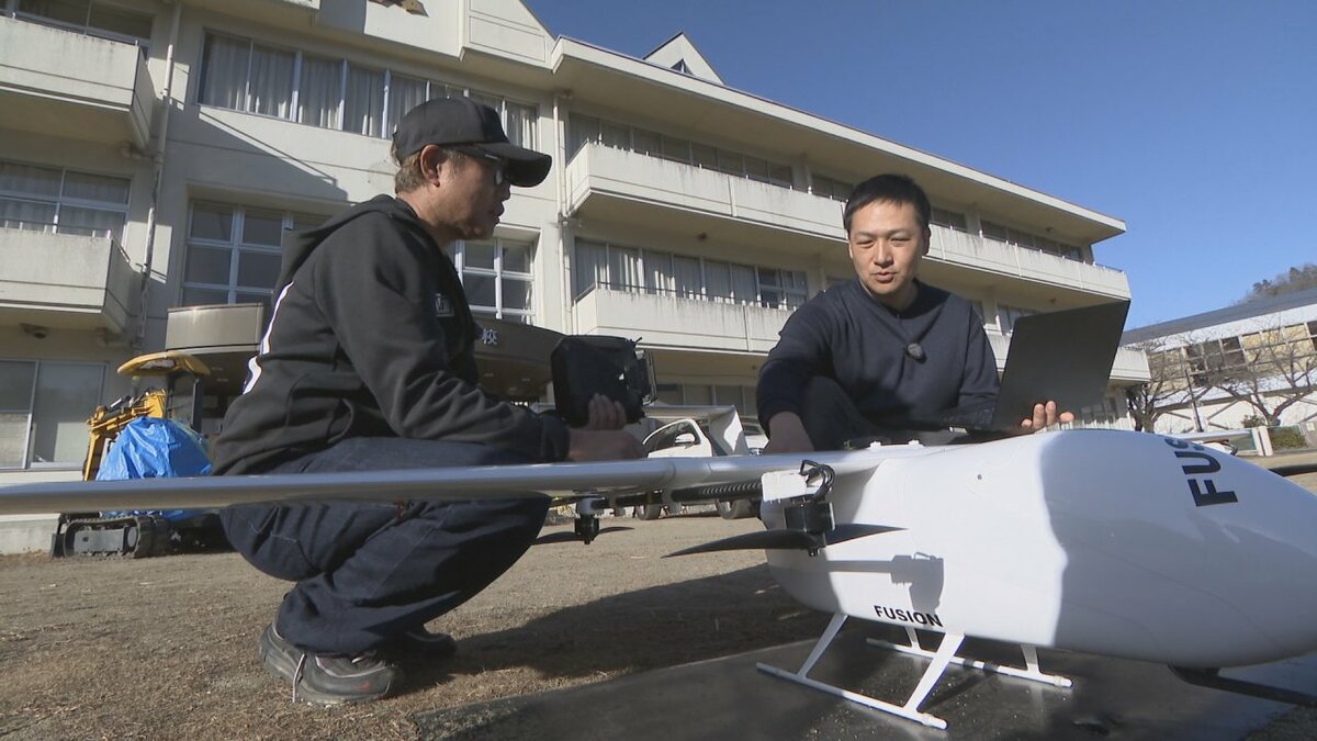「ここを日本一の開発拠点に」廃校で最先端技術を開発 ドローンなど無人機を開発する5社の拠点に 山梨 | 山梨のニュース | UTYテレビ山梨