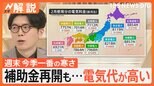 電気代 補助金再開も…高い 2月使用分は去年同時期から660円増に、週末には今季一番の寒さ 家電の節約術【Nスタ解説】|TBS NEWS DIG