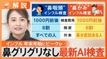 “痛くない”インフルエンザワクチンは「鼻スプレー型」 検査方法は「鼻かみ」 インフル年末年始にピークで対応は【Nスタ解説】|TBS NEWS DIG