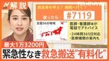救急車呼ぶか迷ったら?茨城県で緊急性なき救急搬送が全国初の“有料化” 最大1万3200円【Nスタ解説】|TBS NEWS DIG