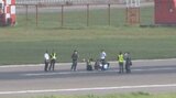 「機体の異常や操縦は…」滑走路で原因調査始まる 大分空港の小型機胴体着陸 国は重大インシデント認定 | 大分のニュース|OBS NEWS|大分放送