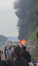 自動車教習所の大型バスから出火・東北道上り 乗員乗客46人にけがなし | 福島のニュース│TUF