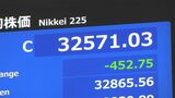 日経平均終値452円安 半導体関連株が売られる 円相場は約10か月ぶりの円安水準|TBS NEWS DIG