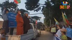 「テロ支援やめろ」ミャンマーで親軍政派が反中国デモ| TBS CROSS DIG with Bloomberg