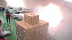 韓国・リチウムバッテリー工場火災　死者23人に　出火時の様子が防犯カメラに| TBS CROSS DIG with Bloomberg