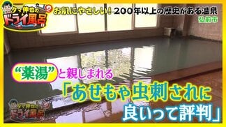 「あせもや虫刺されに良いと評判」“薬湯”として親しまれる　岩木山麓に佇む一軒宿の湯治場「三本柳温泉」【わっち!!ドライ風呂Season2】9月16日放送回見逃し配信　|　青森のニュース│ATV NEWS│青森テレビ