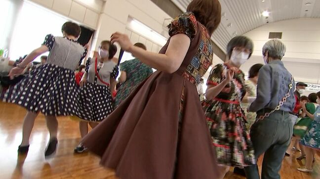 アメリカ生まれの「スクエアダンス」交流会 参加者の多くは70歳以上【岡山】|TBS NEWS DIG