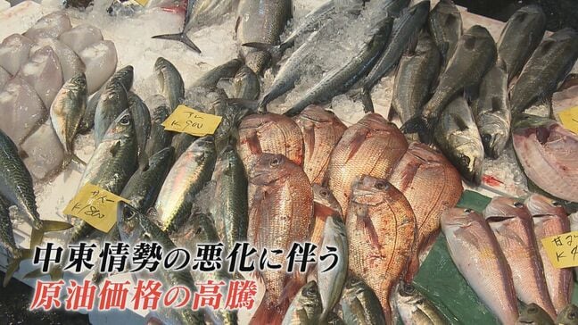 「コスト上昇が商売を厳しく」 中東情勢緊迫で「春の旬」に影 燃料高騰で苦境 広島の水産業|TBS NEWS DIG
