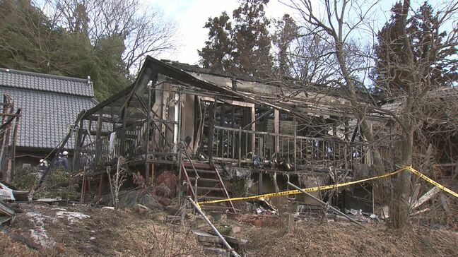 息子の通夜の最中に…離れから出火、焼け跡から遺体 91歳男性と連絡取れず 福島・田村市|TBS NEWS DIG