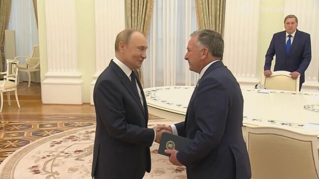 【速報】ロシア・プーチン大統領とウィットコフ米特使が会談　ウクライナとの停戦合意めぐる折り合いに注目|TBS NEWS DIG