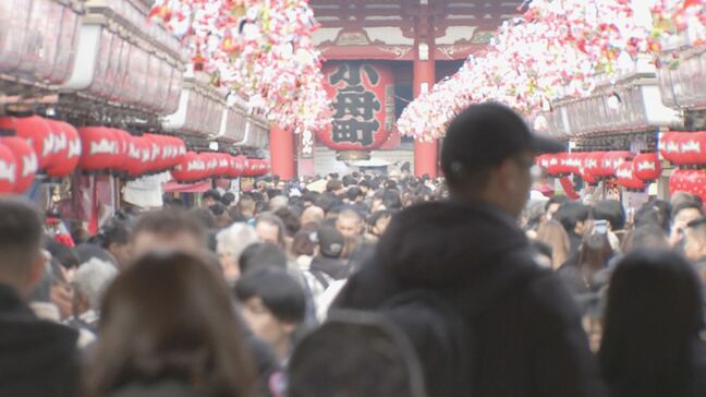 2025年に国内宿泊施設に泊まった外国人のべ約1億7787万人で過去最多に 客室稼働率は大阪府がトップ 万博影響か|TBS NEWS DIG