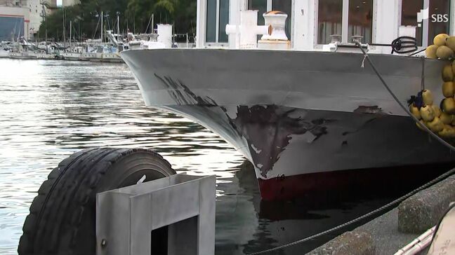 「減速しないで正面からバーンって」遊覧船が岸壁に衝突 乗客乗員合わせて15人けが 乗客の男性1人が頭蓋骨骨折＝静岡・沼津港|TBS NEWS DIG