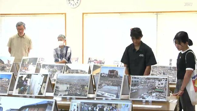 地域の防災意識高める　「震災報道写真」の展示会　被災地で撮影された100点の写真が展示（高知・南国市）|TBS NEWS DIG